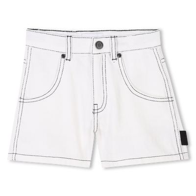 Printed cotton shorts MARC JACOBS GIRL