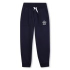 Fleece jogging pants, NAVY, hi-res