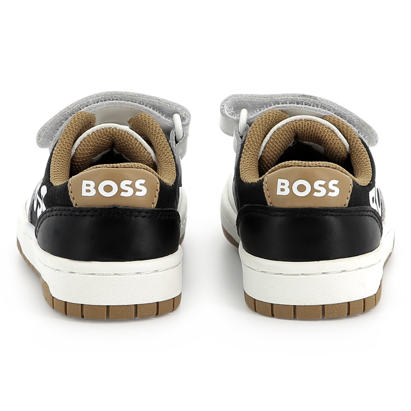 Leather lace-up trainers BOSS 
                        BOY