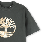 Raised logo print T-shirt TIMBERLAND 
                    BOY