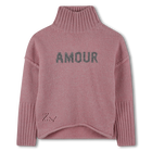 Metallic sweater with jacquard pattern ZADIG VOLTAIRE 
                    GIRL