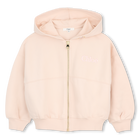Zip-up hoodie, PETAL PINK, hi-res