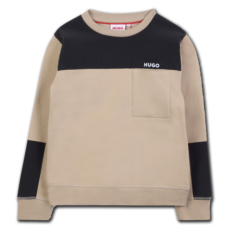 Round neck sweatshirt HUGO 
                        BOY