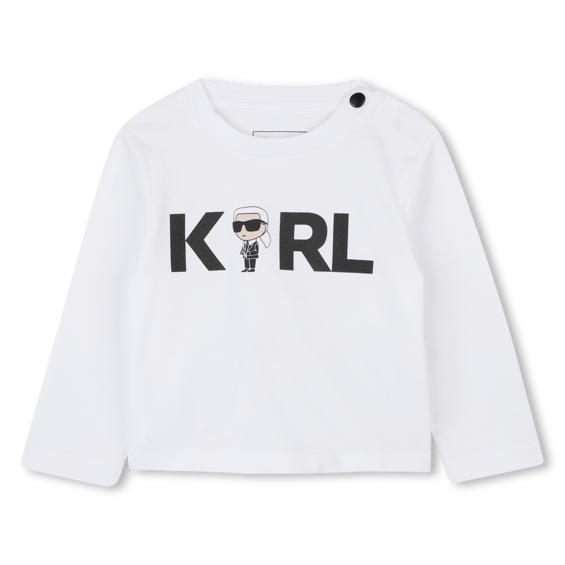 Sweatshirt, pants and t-shirt set KARL LAGERFELD KIDS 
                        BOY