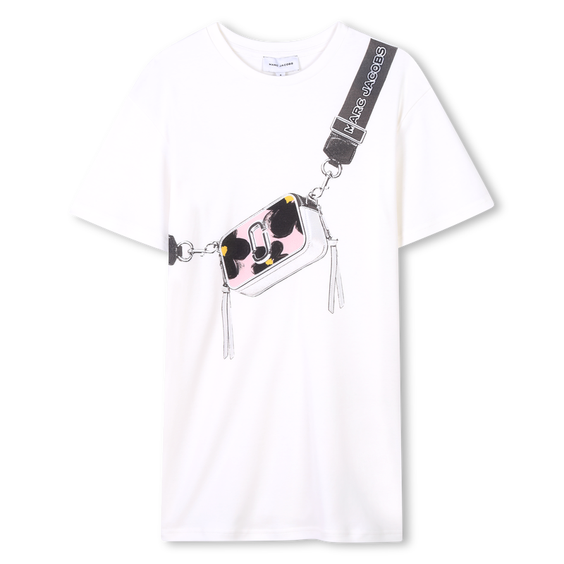 Short-sleeved cotton dress MARC JACOBS 
                        GIRL