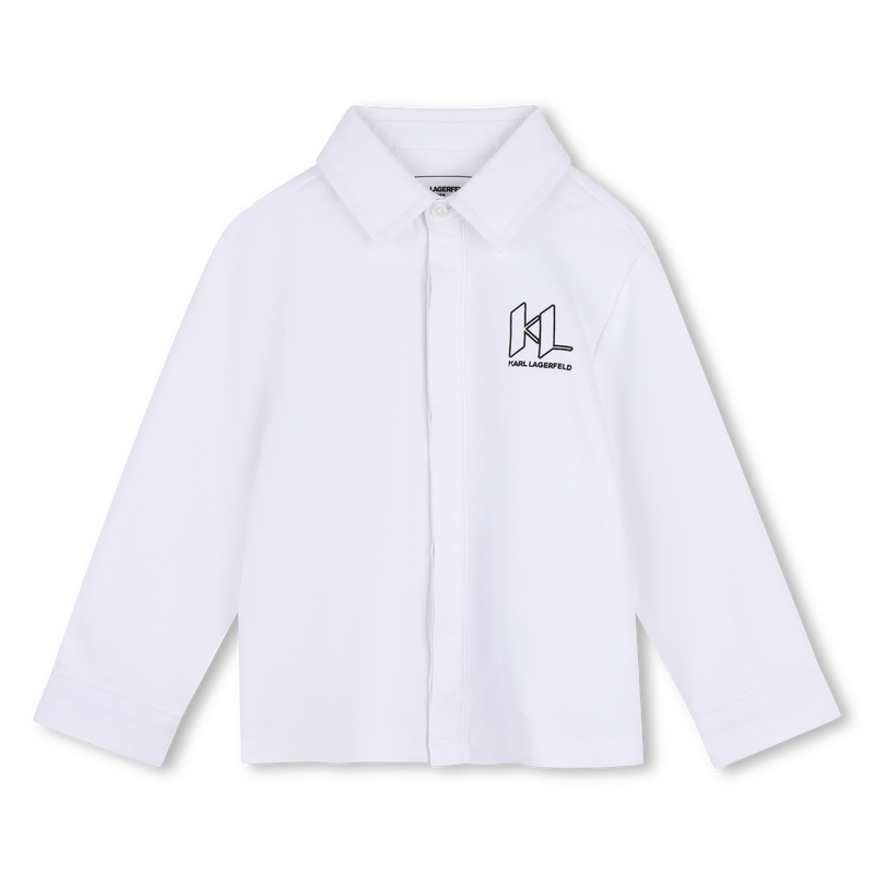 Shirt and pants set KARL LAGERFELD KIDS 
                        BOY