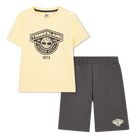 T-shirt and bermuda shorts set TIMBERLAND 
                    BOY