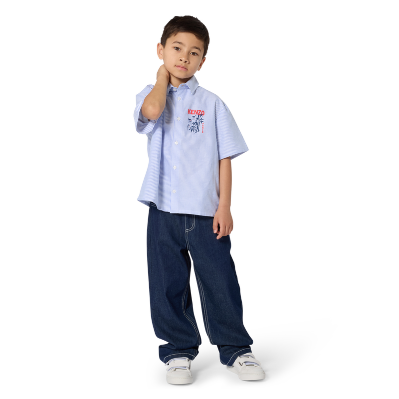 Straight fit jeans KENZO KIDS 
                        BOY