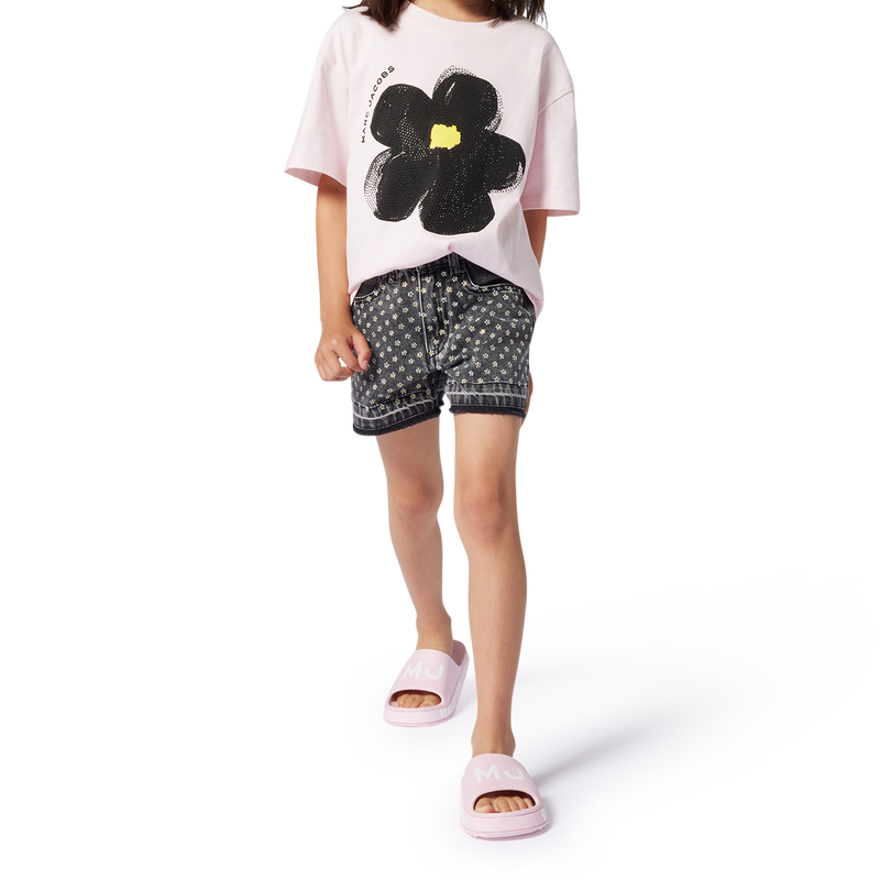Short-sleeved cotton T-shirt MARC JACOBS 
                        GIRL