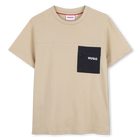 Short-sleeved T-shirt, STONE, hi-res