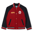 Bomber jacket with snap closure KENZO KIDS 
                    UNISEX