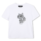 Short sleeve t-shirt KARL LAGERFELD KIDS 
                    GIRL