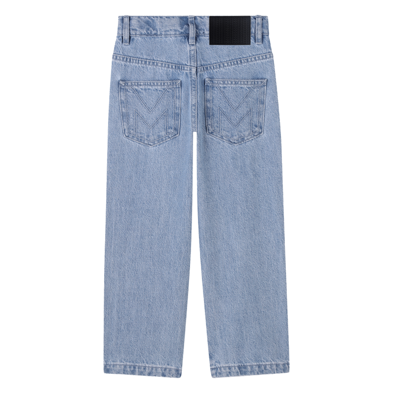Jeans with clear diamant&eacute;s MARC JACOBS 
                        GIRL