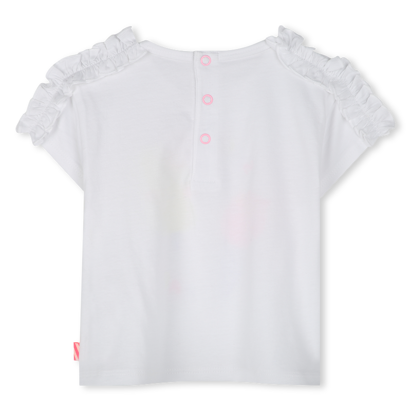 Short-sleeved cotton T-shirt BILLIEBLUSH 
                        GIRL