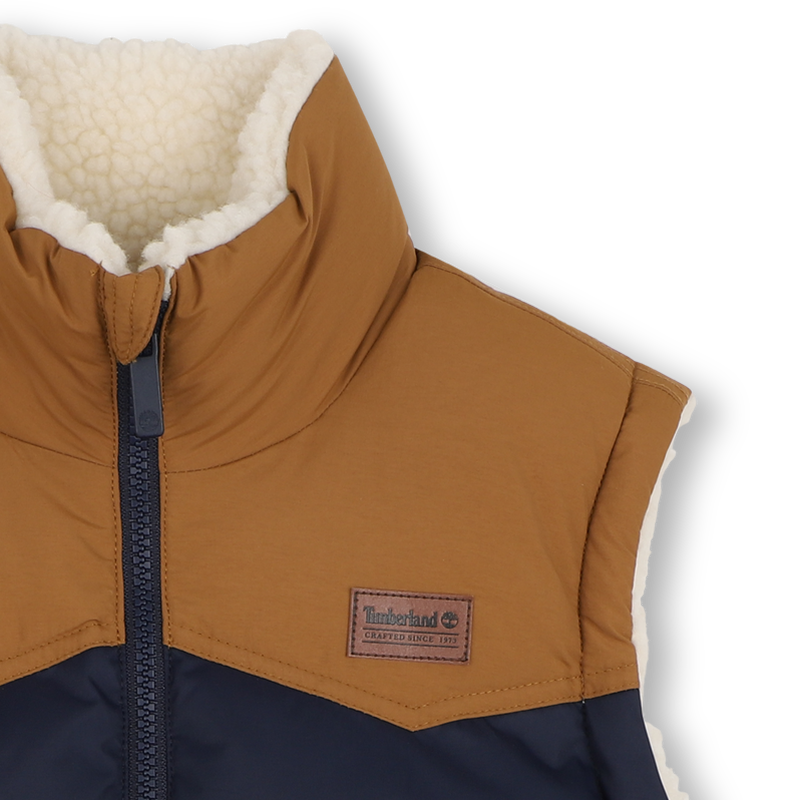 Sleeveless down jacket TIMBERLAND 
                        BOY