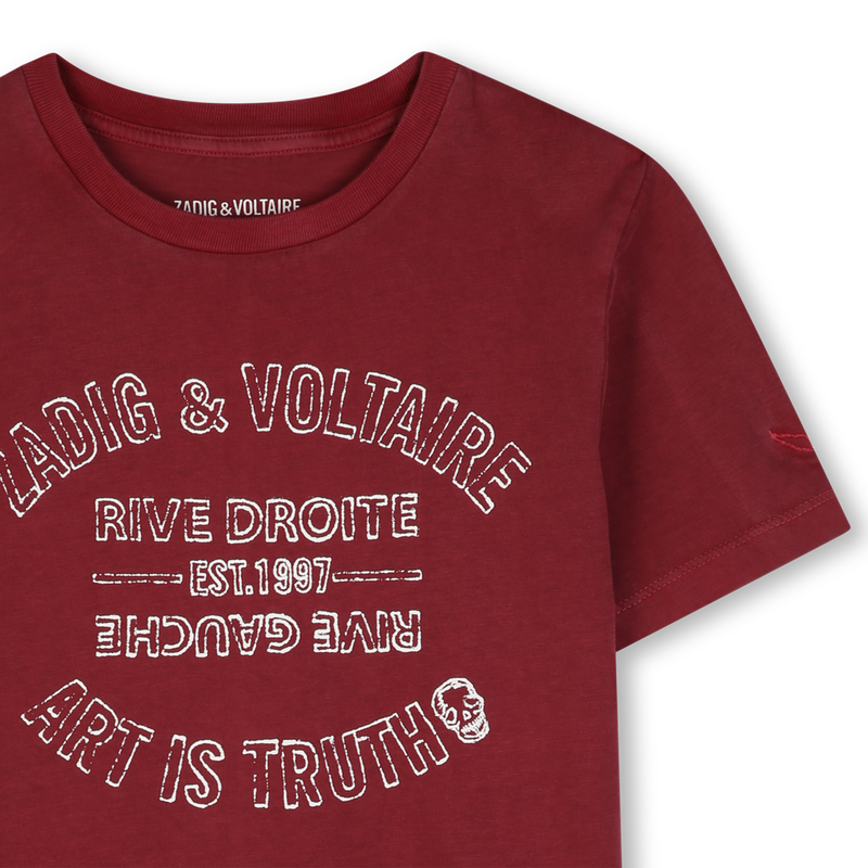 Short sleeve t-shirt ZADIG VOLTAIRE 
                        UNISEX