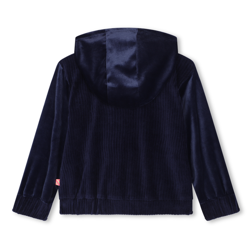 Fleece hooded cardigan BILLIEBLUSH 
                        GIRL