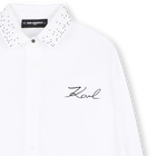 Shirt dress KARL LAGERFELD KIDS 
                    GIRL