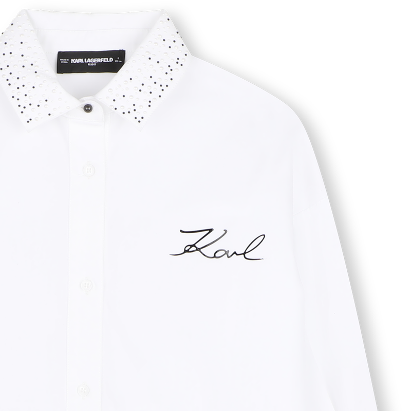 Shirt dress KARL LAGERFELD KIDS 
                        GIRL