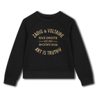 Fleece sweatshirt ZADIG VOLTAIRE 
                    GIRL