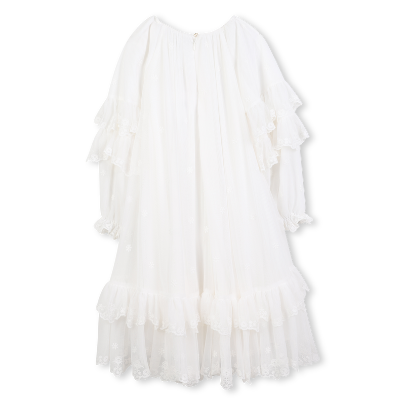Maxi dress with ruffles and embroidery CHLOE 
                        GIRL