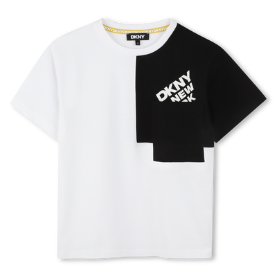 Loose T-shirt with pocket DKNY UNISEX