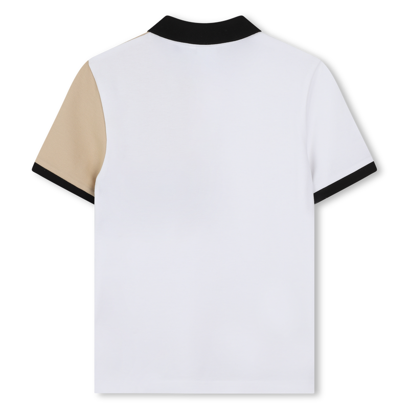 Cotton polo shirt and shorts BOSS 
                        BOY