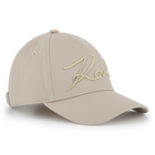 Cap with adjustable closure KARL LAGERFELD KIDS 
                    GIRL