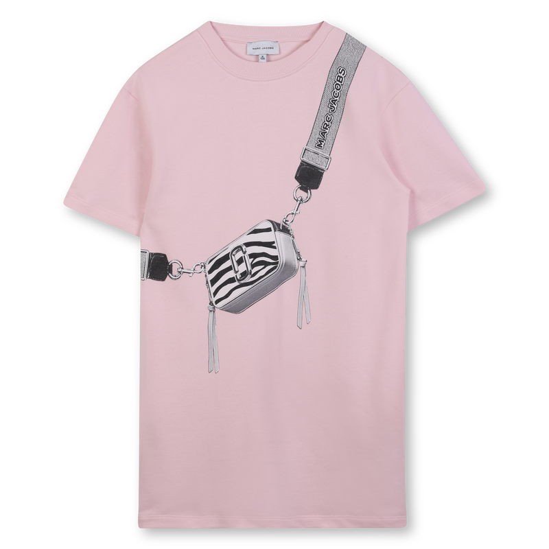 Cotton fleece dress MARC JACOBS 
                        GIRL