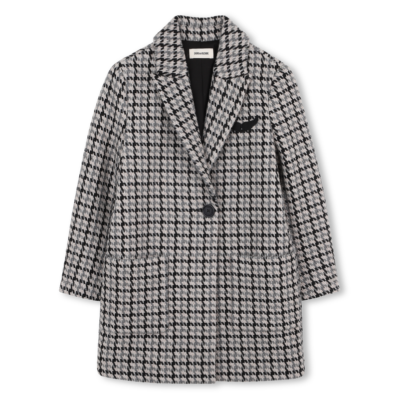 Plaid coat ZADIG & VOLTAIRE 
                        GIRL