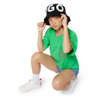 Reversible twill bucket hat HUGO 
                    BOY