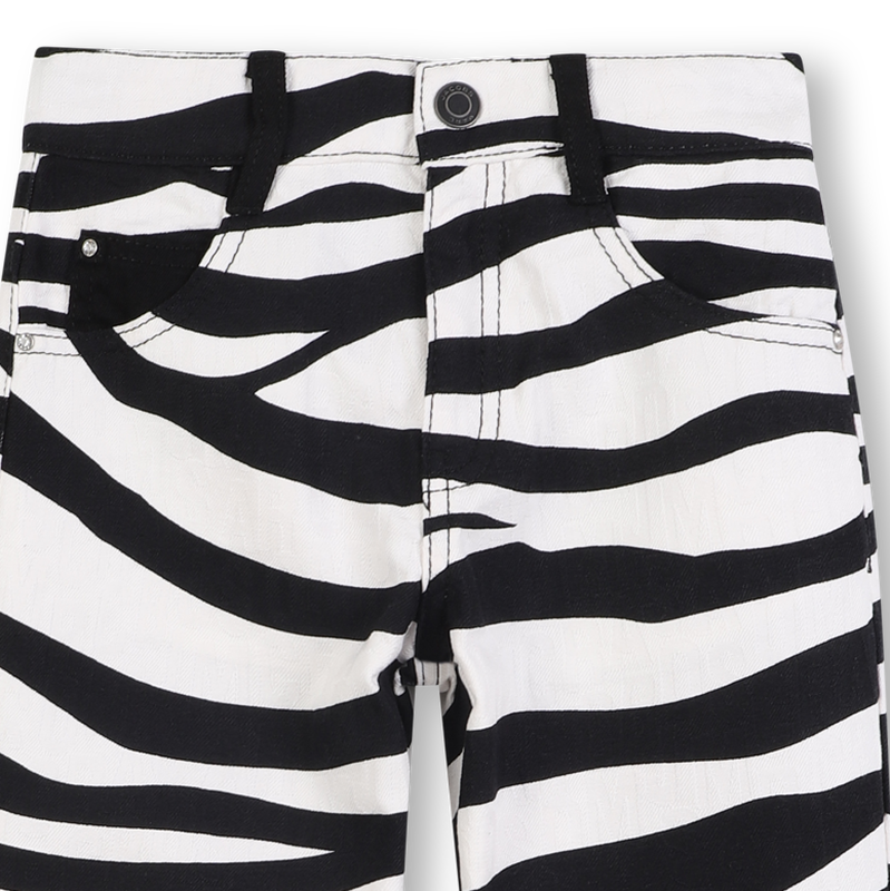 Twill trousers MARC JACOBS 
                        GIRL