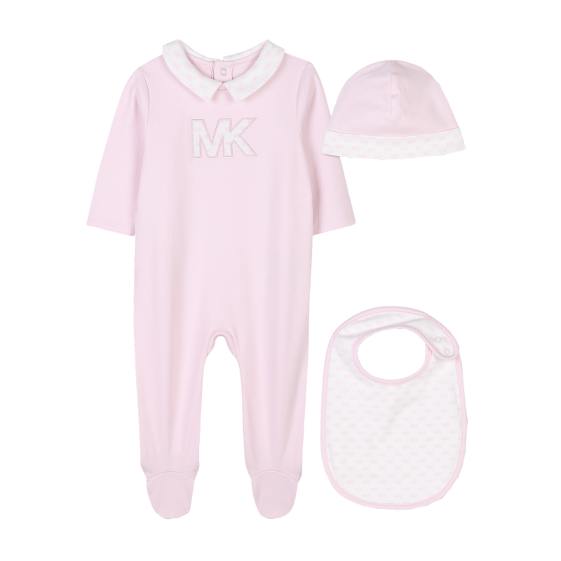 Cotton pyjamas, hat and bib MICHAEL KORS 
                        UNISEX
