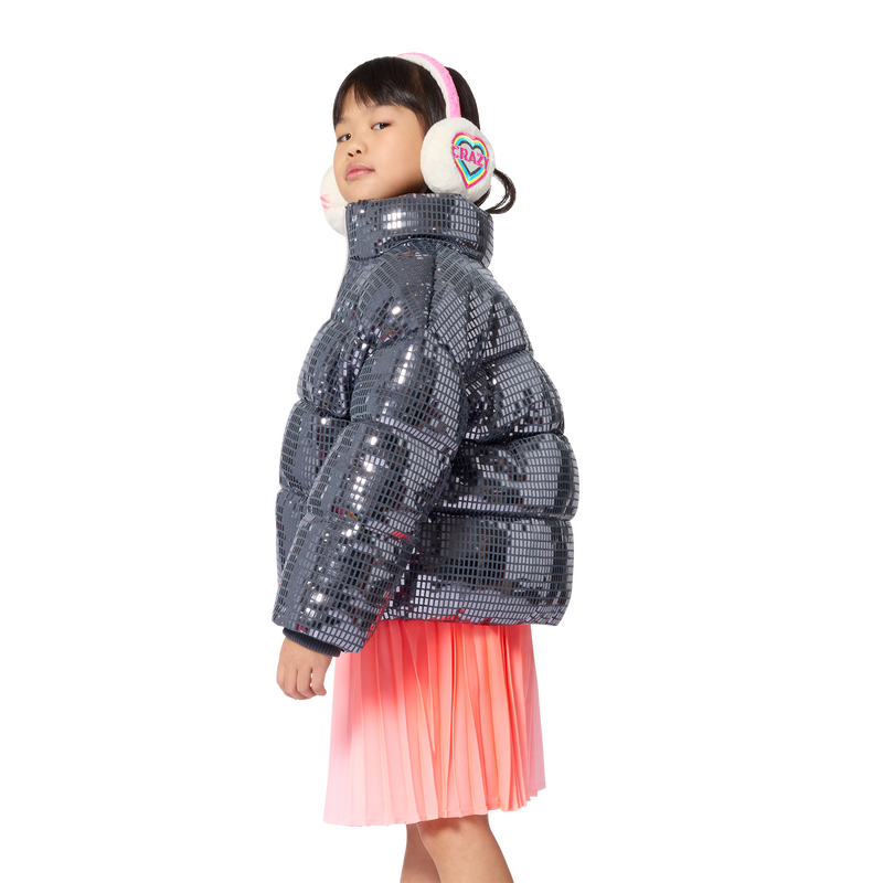 Hooded down jacket BILLIEBLUSH 
                        GIRL