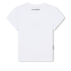 T-shirt with sunglass print KARL LAGERFELD KIDS 
                    GIRL