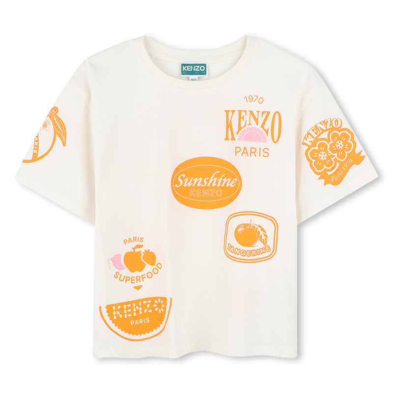 Short-sleeved T-shirt KENZO KIDS 
                        GIRL