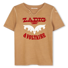 Short-sleeved T-shirt, SAND, hi-res