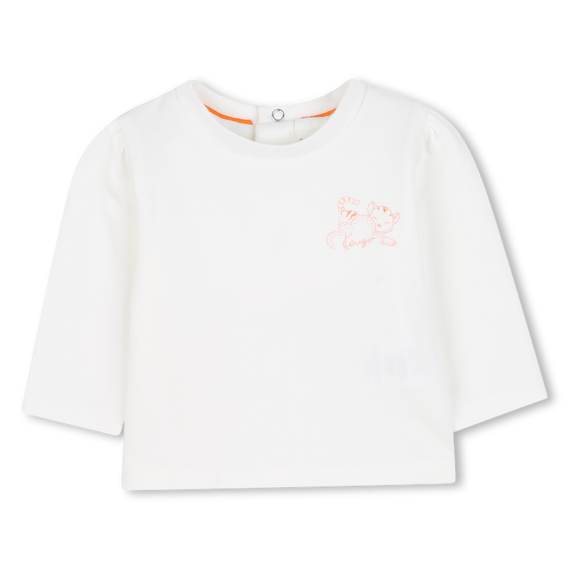 T-shirt + overalls set KENZO KIDS 
                        GIRL