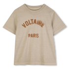 Short-sleeved t-shirt, DARK STONE, hi-res