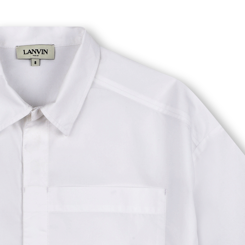 SHORT SLEEVE SHIRT LANVIN 
                        BOY