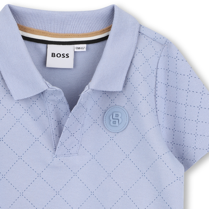 Short-sleeved polo shirt BOSS 
                        BOY