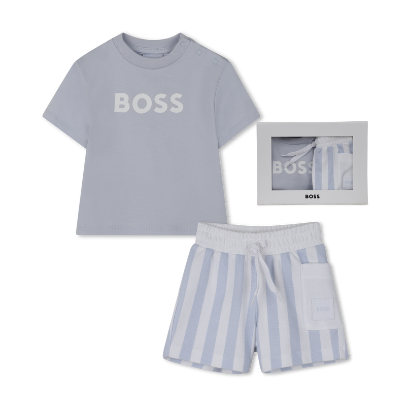 T-SHIRT + SHORTS SET BOSS 
                        BOY
