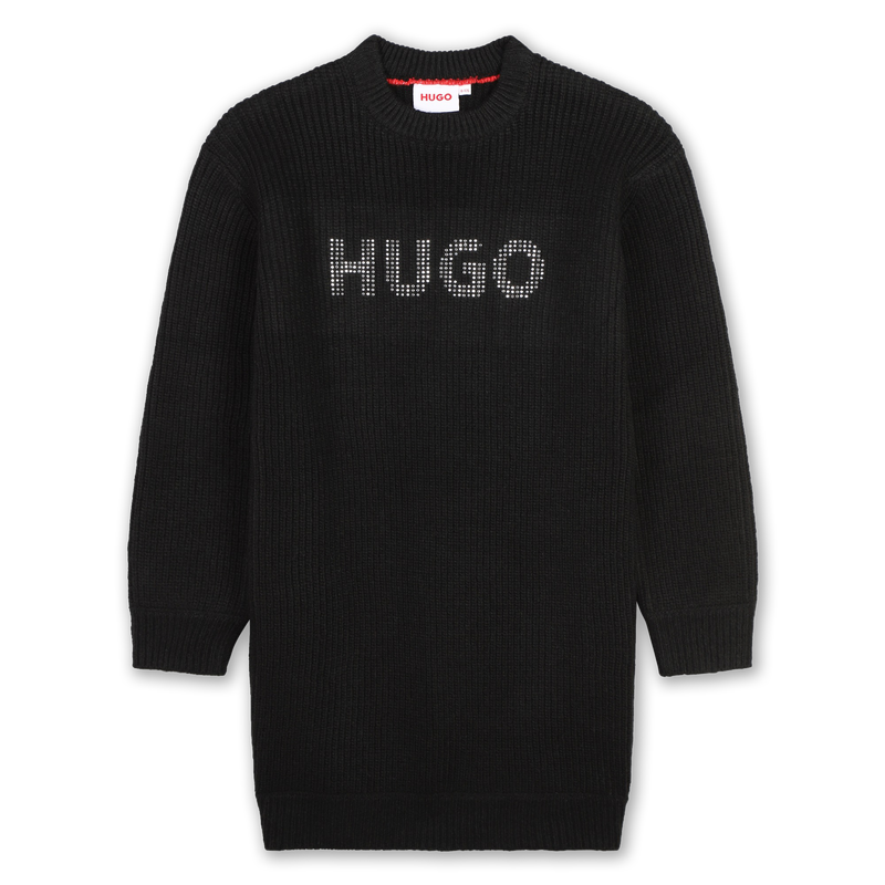 Studded Sweater Dress HUGO 
                        GIRL
