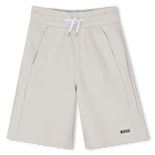Plain fleece Bermuda shorts BOSS 
                    BOY
