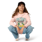 Fleece sweatshirt HUGO 
                    GIRL