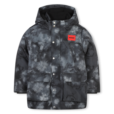 Hooded parka with pockets HUGO BOY