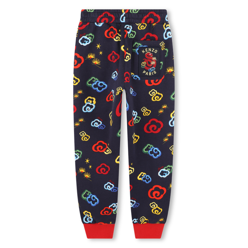 Printed jogging trousers KENZO KIDS 
                        UNISEX