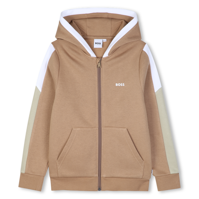 Hooded cardigan BOSS 
                        BOY