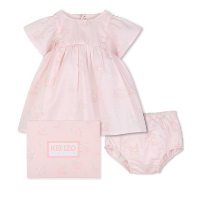 DRESS AND PANTY SET KENZO KIDS GIRL