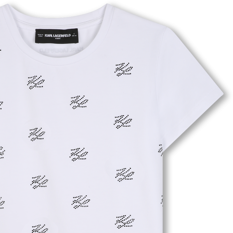 Short sleeve t-shirt KARL LAGERFELD KIDS 
                        GIRL